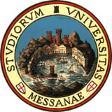 University seal featuring a hilltop castle surrounded by water with Latin text in circular border